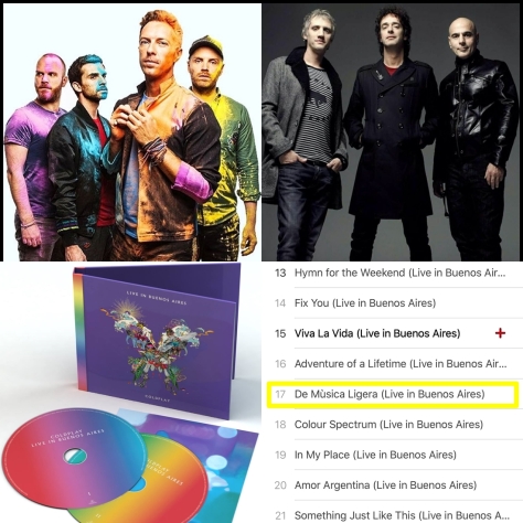 Coldplay / Soda Stereo : De Música Ligera